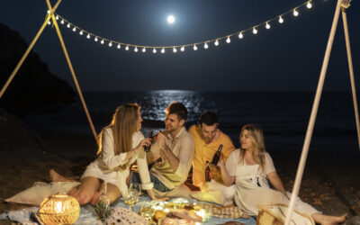 Como organizar um luau na praia?
