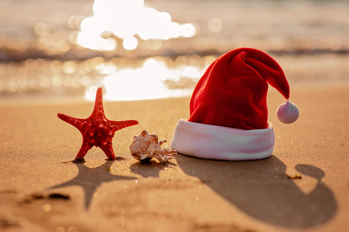 chapeu de papai noel natal litoral norte